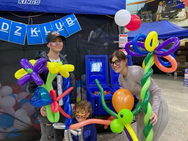 Children enjoying party entertainment