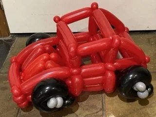 A detailed balloon creation